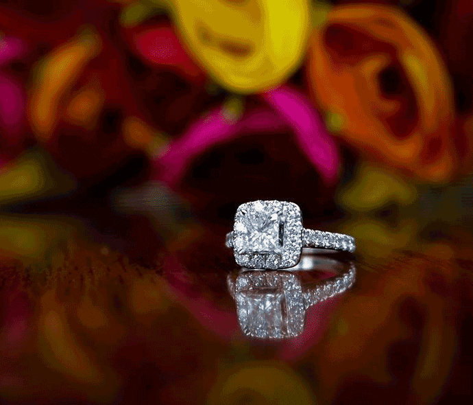 Kite Setting Princess Cut | Unique engagement rings princess cut, Princess  cut engagement rings, Classic wedding rings