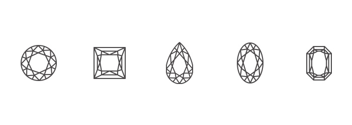 Learn about the different diamond cuts at KAY
