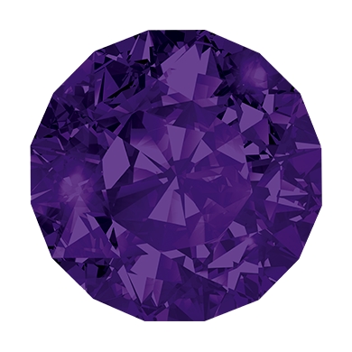 Image of a purple amethyst with “February Amethyst” in text on white background.