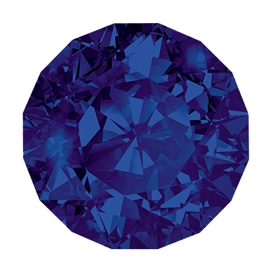 Image of a sapphire with “September Sapphire” in text on white background.
