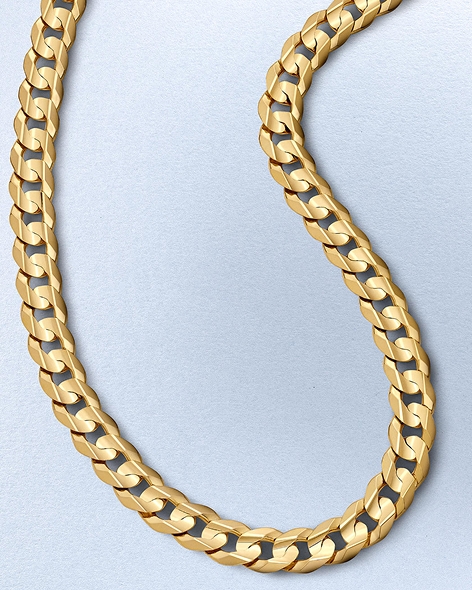 Yellow Gold Curb Chain by KAY.