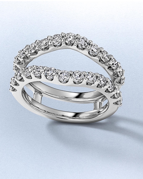 White Gold Diamond Enhancer Ring by KAY.