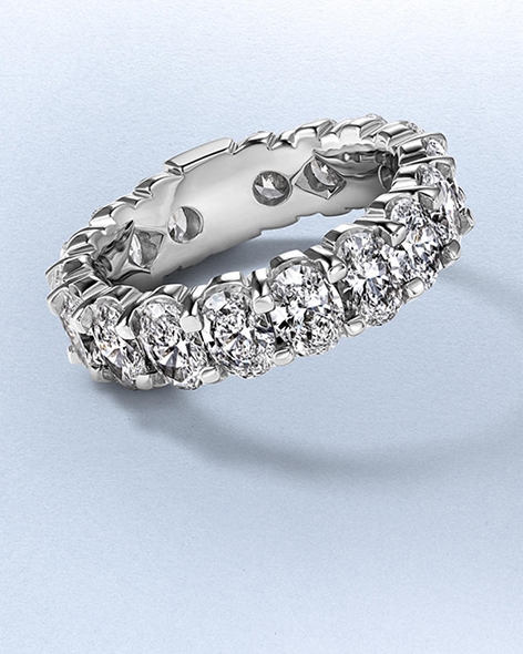 White Gold Diamond Eternity Band by KAY.