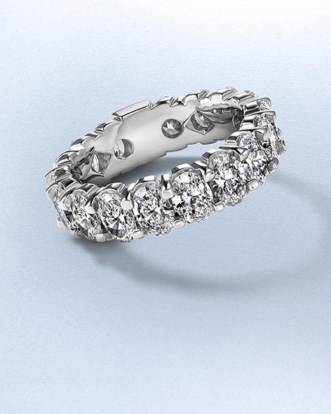 White Gold Diamond Eternity Band by KAY.