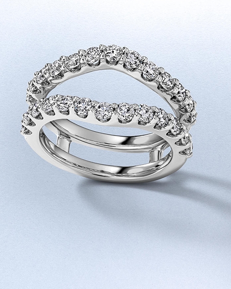 White Gold Diamond Enhancer Ring by KAY.