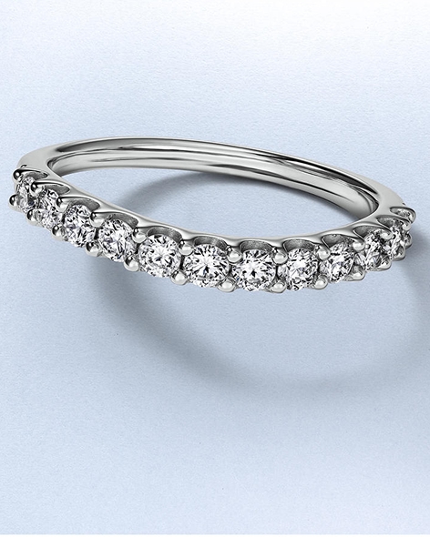White Gold Diamond Anniversary Band by KAY.
