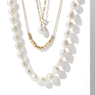 Pearl necklaces