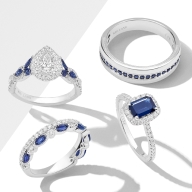 Sapphire gemstone jewelry