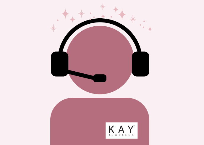 Iconography of KAY virtual jewelry consultant