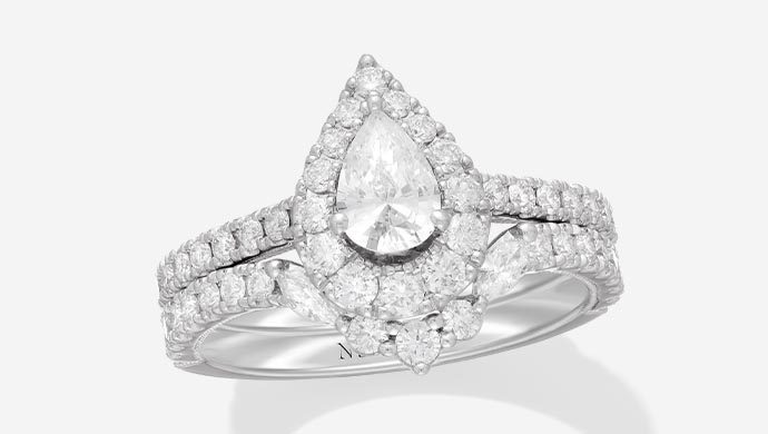 Learn more about bridal set engagement ring styles