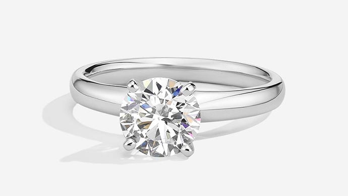 shop solitaire engagement rings