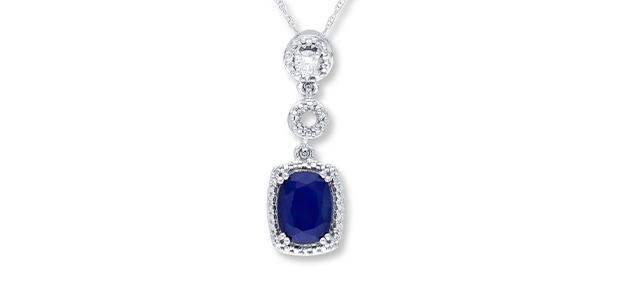 Mickey Mouse September Birthstone Necklace for Women - Sapphire | Disney  Store