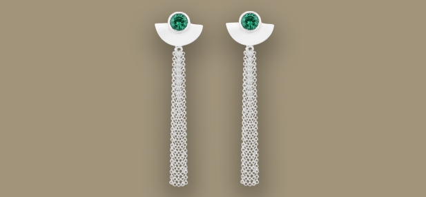 Image of Art Deco earrings