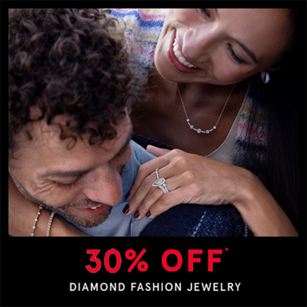 30% Off Diamond Fashion Jewelry