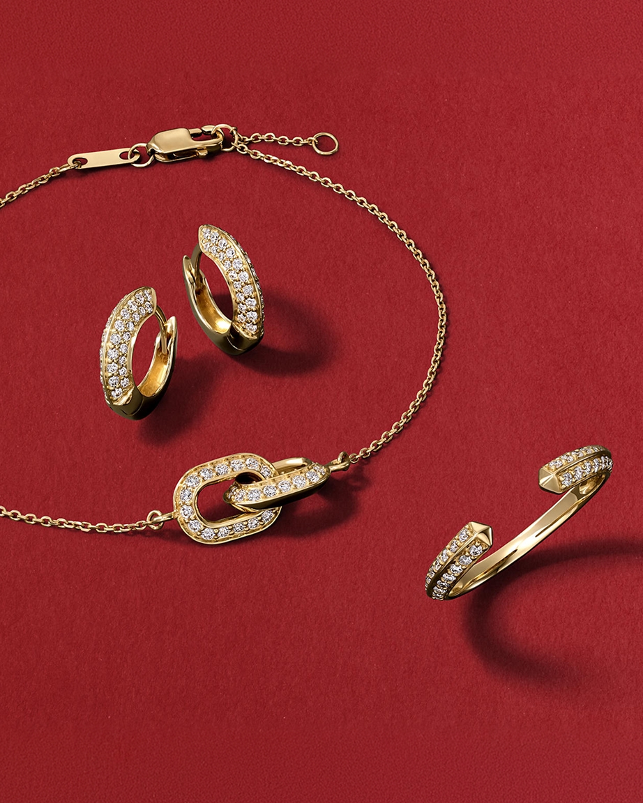 Various gold and diamond jewelry pieces from KAY.