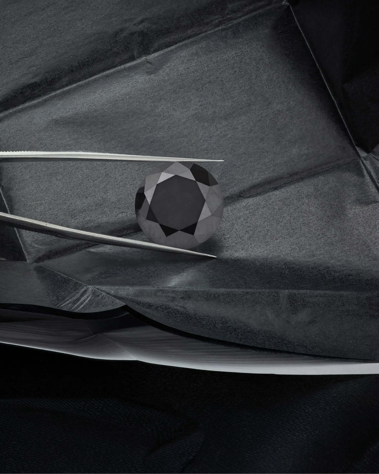A black diamond from KAY.