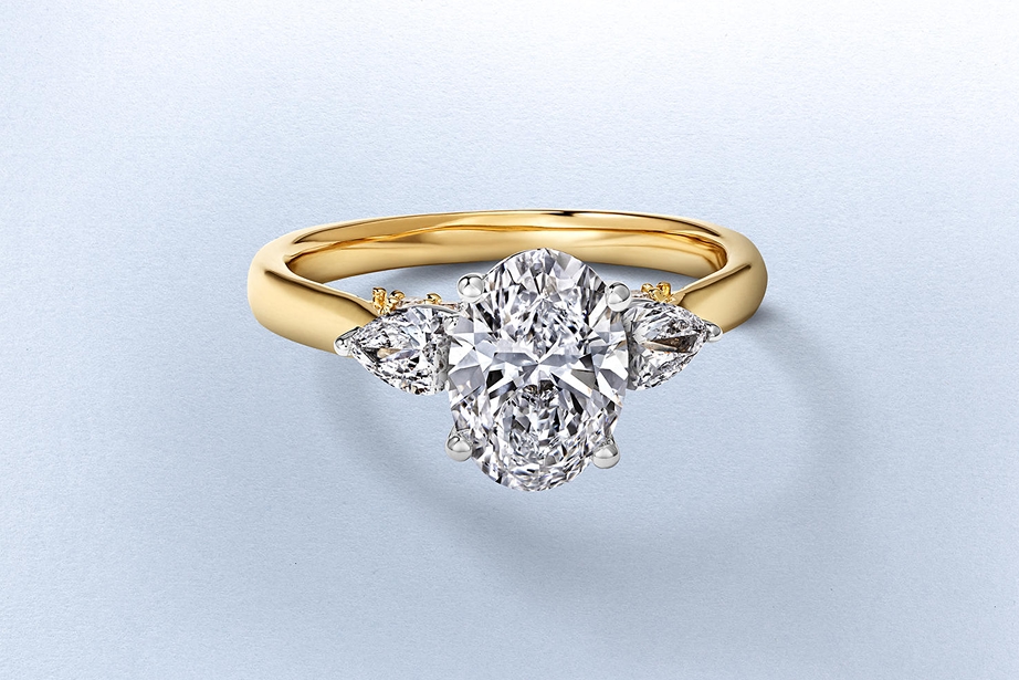 Shop All Three-Stone Engagement Rings