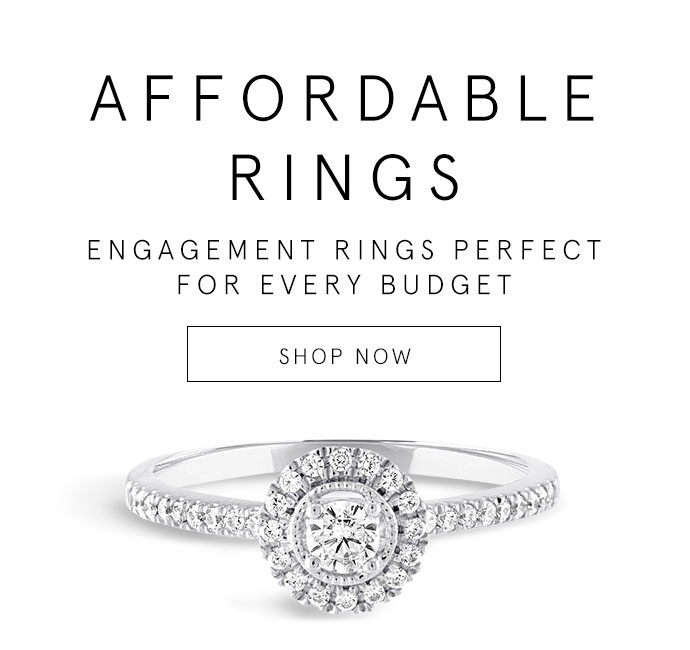 affordable diamond engagement rings for women