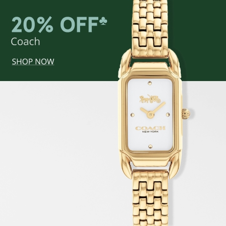 20% Off Coach Watches