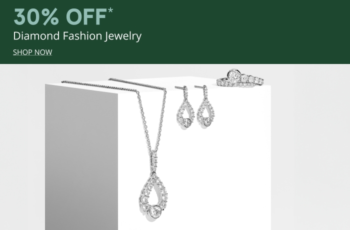 30% Off Diamond Fashion Jewelry