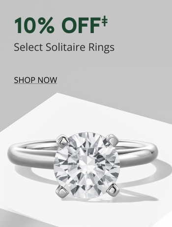 10% Off Select Solitaire Rings