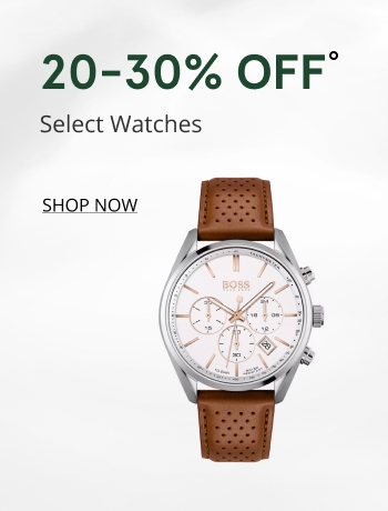 20-30% Off Select Watches