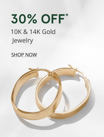 30% Off Gold Jewelry