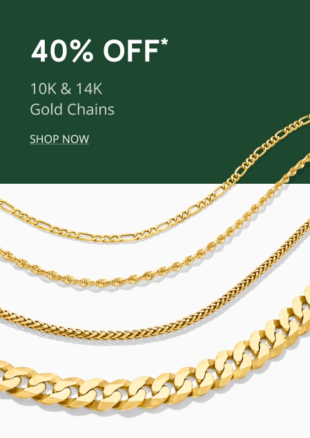 40% Off Gold Chains