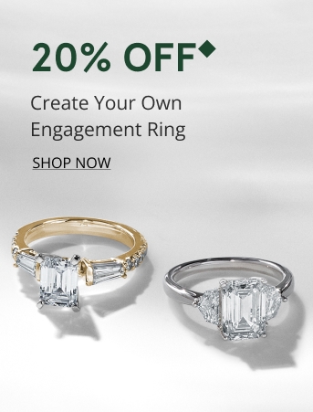 20% off create your own engagement ring