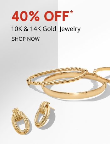 40% off gold jewelry