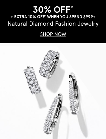 30% off natural diamond fashion 
