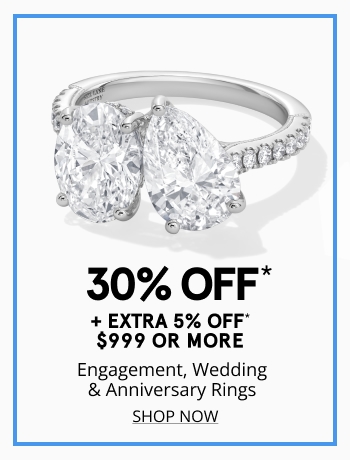 30% off engagement, wedding and anniversary