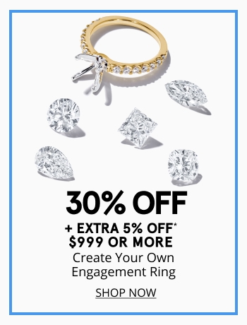 30% off create your own ring