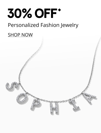 30% off personalized