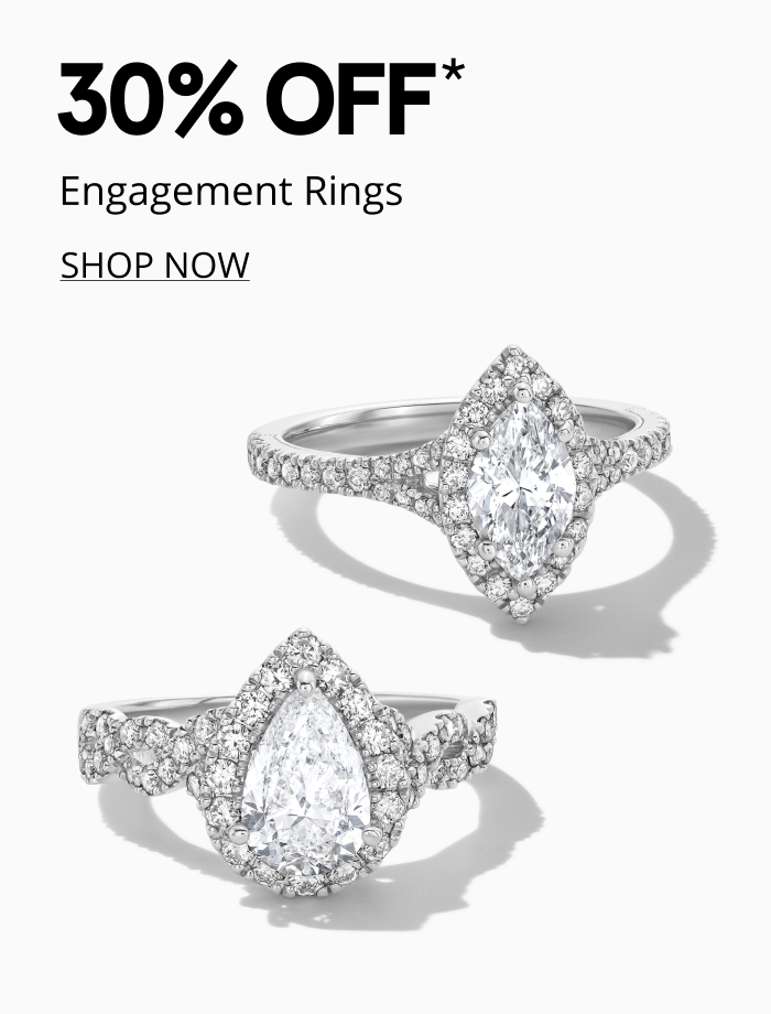 30% off engagement rings