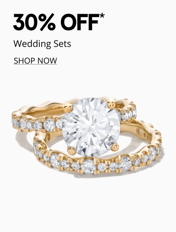 30% off wedding sets
