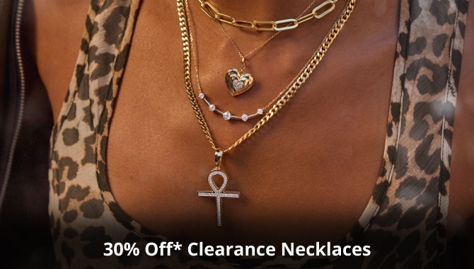 30% Off Clearance Necklaces