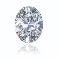 Oval diamond icon