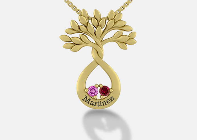 Family tree jewelry