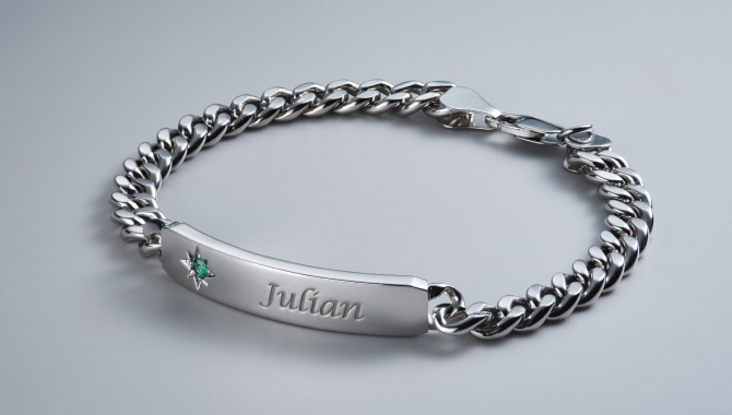 Explore custom jewelry options for Dad