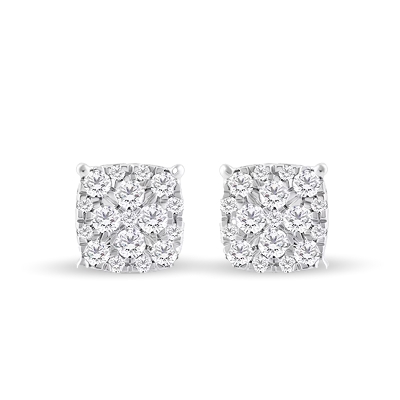 Image of diamond stud earrings