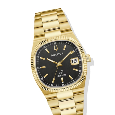 Image of gold tone watch