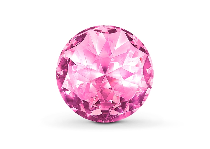 pink precious stones