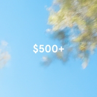 $500+