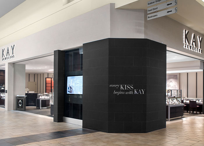 Kay Jewelers store in the mall
