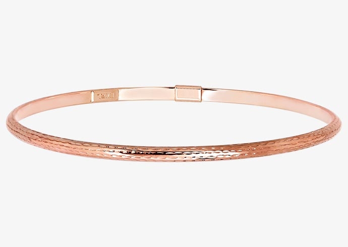 Rose gold bracelets