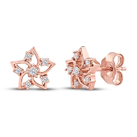 Rose Gold Earrings