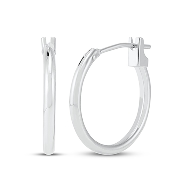 White Gold Earrings