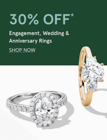 30% off engagement, wedding and anniversary