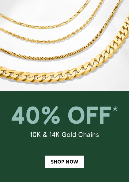 40% Off Gold Chains